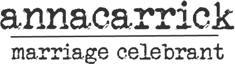 Anna Carrick – Marriage Celebrant